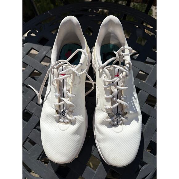 G/FORE MG4+ Men’s Golf Shoes White Snow Size 10 US Spikeless Comfort - Picture 4 of 7